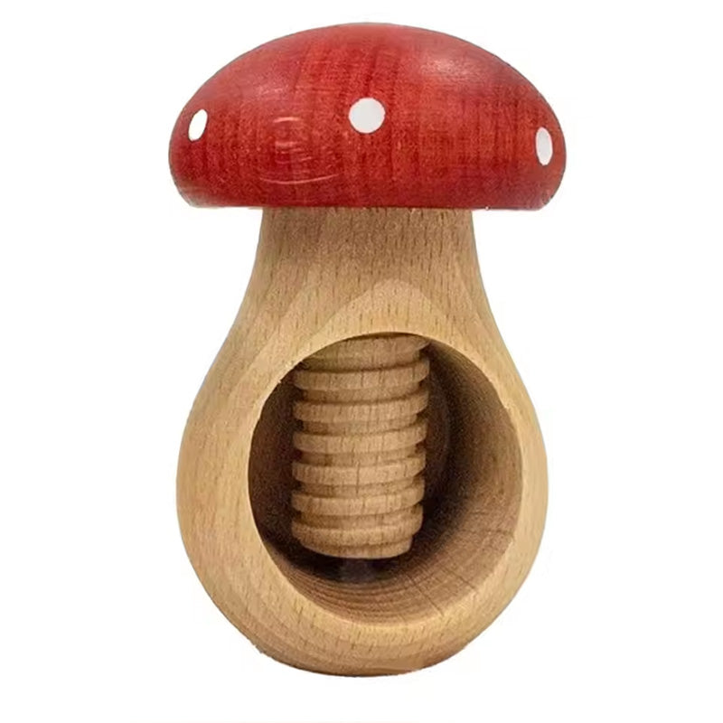 New Mushroom-Shaped Multifunctional Nutcracker: Adjustable Tongs for Walnuts, Pecans & More – Easy Home Kitchen Use