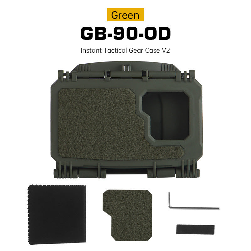 Tactical Navigation Board Storage Box V2 – For Hunting Plate Carriers, Airsoft & Training Gear