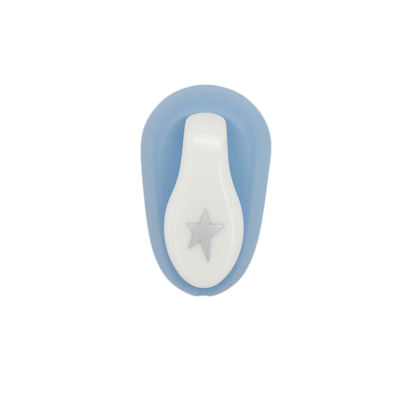 Handheld Stamp-Shaped Punchers – Round Hole, Tooth-Shaped Manual Punching Tools