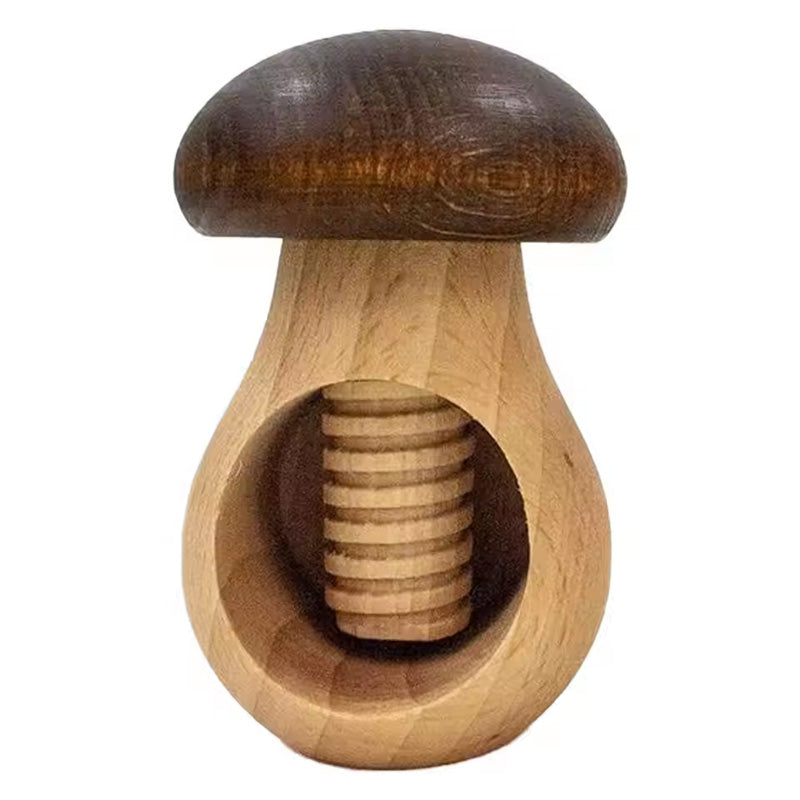 New Mushroom-Shaped Multifunctional Nutcracker: Adjustable Tongs for Walnuts, Pecans & More – Easy Home Kitchen Use