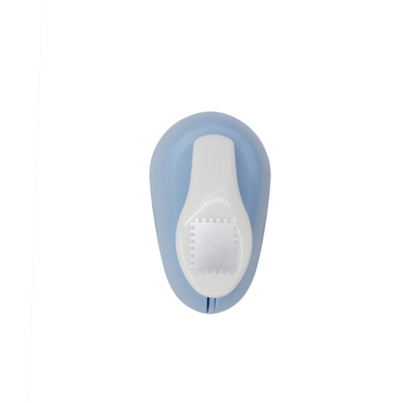 Handheld Stamp-Shaped Punchers – Round Hole, Tooth-Shaped Manual Punching Tools