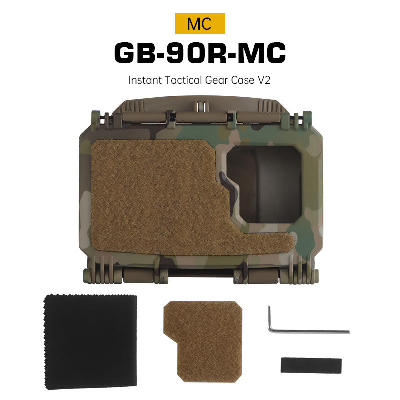 Tactical Navigation Board Storage Box V2 – For Hunting Plate Carriers, Airsoft & Training Gear