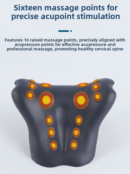 C-Type Magnet Massage Pillow