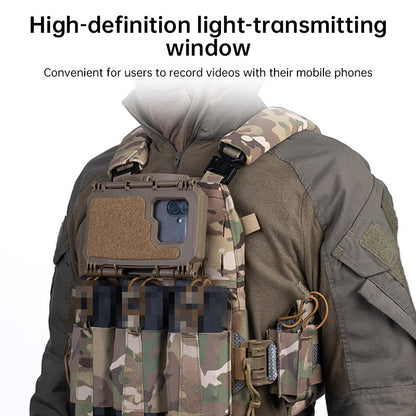 Tactical Navigation Board Storage Box V2 – For Hunting Plate Carriers, Airsoft & Training Gear