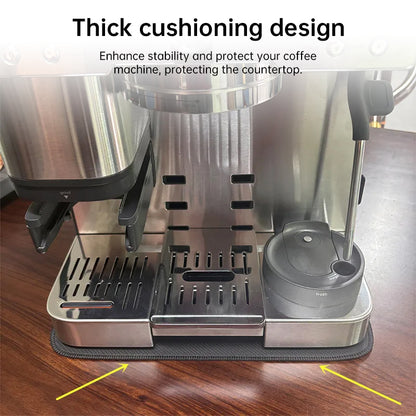 Sliding Pad for Ninja Luxe ES601 Coffee Machine – Non-Slip Rubber Pad for Ninja Luxe Coffee Accessories