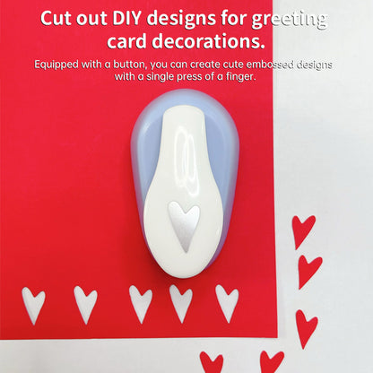 Handheld Stamp-Shaped Punchers – Round Hole, Tooth-Shaped Manual Punching Tools