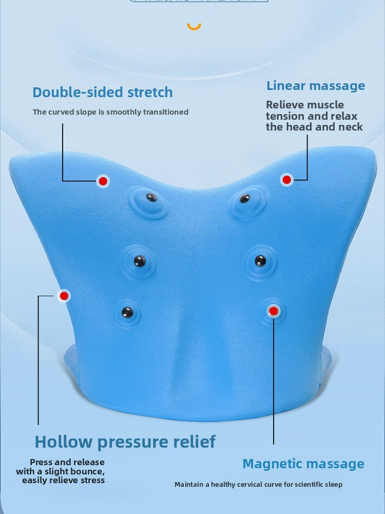 C-Type Magnet Massage Pillow