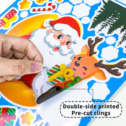 Christmas Decoration Snowflake Stickers