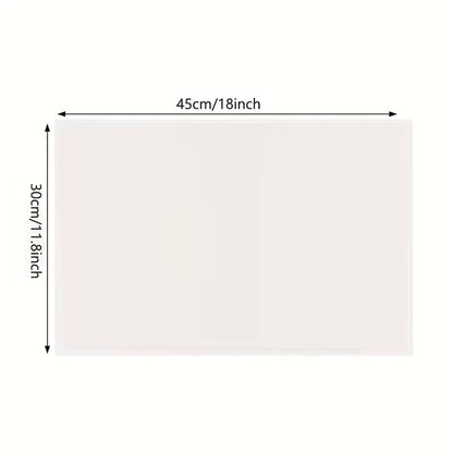 Christmas gnome printed placemat blue series linen dining table insulation mat holiday party decoration table mat