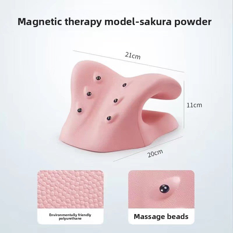 C-Type Magnet Massage Pillow